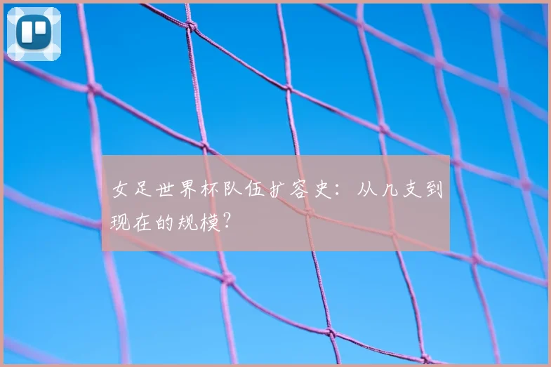 女足世界杯队伍扩容史:从几支到现在的规模?